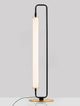 Wetro LED Tischleuchte 3000K Schwarz, Gold mit elegantem, minimalistischen Design und luxuriösen Akzenten.