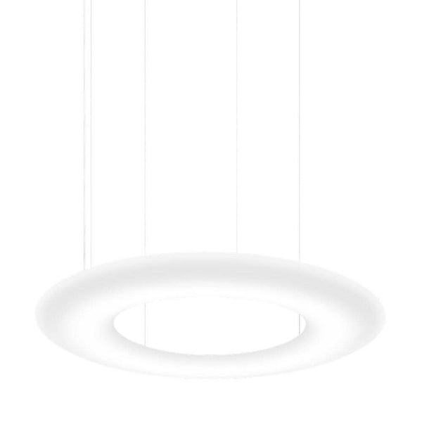LED Ring light Gigant 9900lm Warm White - modern hanging light with warm white light.