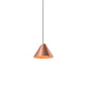 LED Hängelampe Shiek S 620lm Goldfarben, Kupfer – geschmackvolle Hängelampe mit modernem Design.