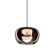 LED Lampe suspendue Wetro 2.0 400lm cuivre - design élégant, sans cache-plafond, idéale pour les intérieurs modernes.