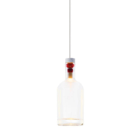 LED pendellampe Cork 120 lm hvit - smakfull hengelampe med kreativt design i klar glassform.