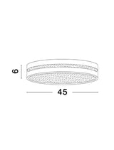 Koło LED lampa sufitowa Ø 45cm 3000K