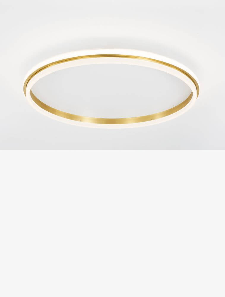 Lámpara de techo LED de sauce Ø 60 cm 53000K