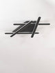 Willow LED Deckenleuchte 59cm 4-flammig 3000K design mit überkreuzten Metallleisten