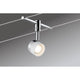 Wire System Stage 4x5W Weiß Chrom 12V 30VA Glas - moderne LED Lampe im Seilsystem, ideal für Wand- und Deckenmontage.