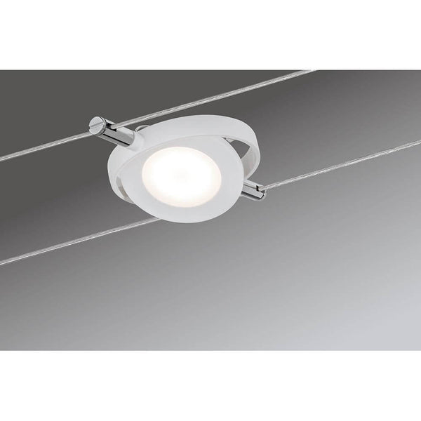 Wire Systems DC LED Set RoundMac 4x4W White 12V DC 30VA - modern LED cable system for individual lighting solutions.