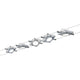Wire Systems DC Set MacLED 5x4W 12V DC 30VA, modernes LED Seilsystem mit 6 Flammen.