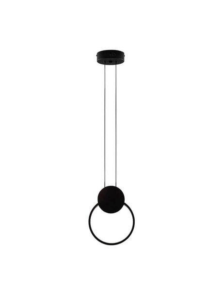 Lampada a ciondolo a LED Wiro 3000k attorno al nero