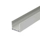 XXL Aufbauprofil 200cm Alu-eloxiert ohne Abdeckung für LED-Strips
