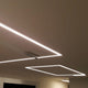 XXL Struttura Profilo 200 cm bianco senza copertura per strisce LED