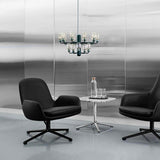 XXL Design Kronleuchter Amp Ø85cm Rauchschwarz