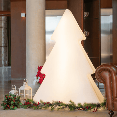 XXL LED Christmas tree Pinus 160cm IP65, decorative Christmas tree for a cozy atmosphere indoors and outdoors.