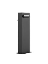 Zelda LED Außenpollerleuchte in Schwarz, moderne Gartenbeleuchtung, robust und stilvoll, IP65.