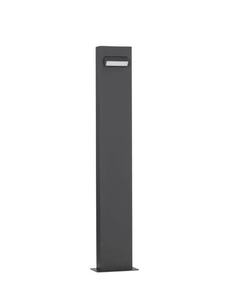 Zelda LED Außenwegeleuchte 1-flammig 3000K Schwarz IP65 - moderne Außenleuchte für Garten und Terrasse
