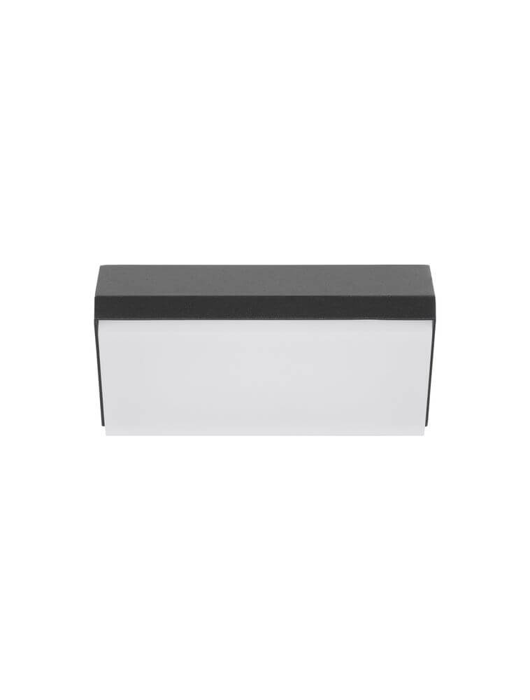 Zenon LED Außenwandleuchte 3000K Anthrazit IP65 - moderne Außenleuchte aus Aluminium in Anthrazit.