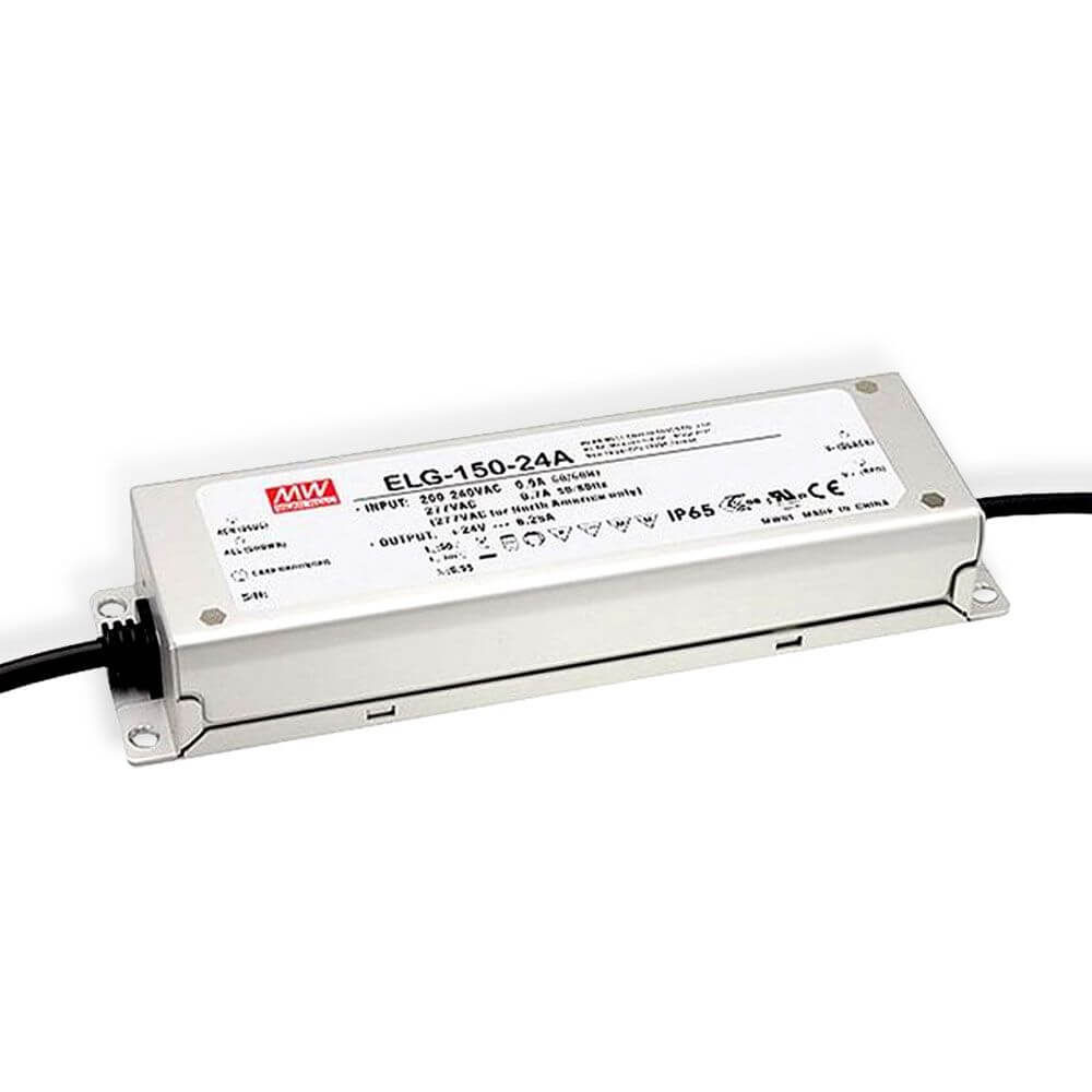 Meanwell ELG-Netzteil Zertifiziert 24V IP65  LED-Strip Pro 150 Watt  