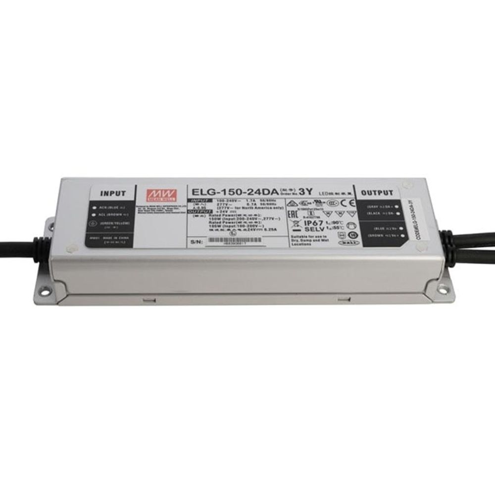 Meanwell power supply certified Dali Dimmbar 24V IP65