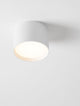 Alt Tag: Ziaza LED Deckenleuchte Ø 12cm 3000K weiße runde Deckenleuchte moderne Oberfläche warmweißes Licht