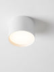 Ziaza LED Deckenleuchte Ø 12cm 3000K moderne weiße Deckenleuchte rund warmweiß, minimalistisches Design für Flur oder Wohnzimmer