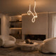 s.luce Arion Flex LED hang- & plafondlamp lichtslang 