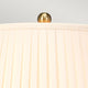 Tischleuchte Arum Lily 1-flammig Messing/Creme Ø 41cm (3)