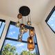 s.luce Baldaquin de luminaires suspendus modulaires multiples