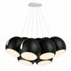 s.luce Ball Multi-pendant light cluster, 7-light, 7x30cm 