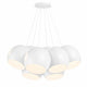 s.luce Ball Multi-pendant light cluster, 7-light, 7x30cm 