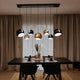 s.luce Metal ball pendant light with a rotatable interchangeable shade 