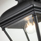 Lanterna da parete per esterni Bayview a 1 luce IP44 Nero 42cm (3)