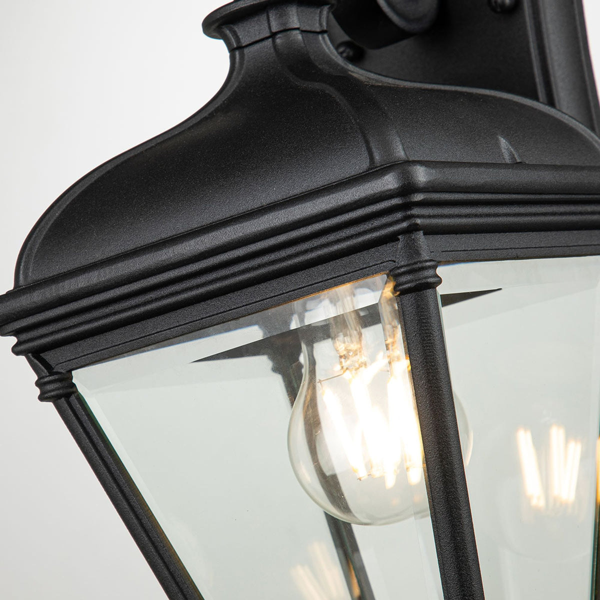 Farol de pared exterior Bayview de 1 luz IP44 Negro Ø18cm (3)