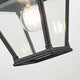 Farol de pared exterior Bayview de 1 luz IP44 Negro Ø18cm (4)