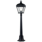 Piedestallampe Bayview 1-lys IP44 svart 104 cm (1)