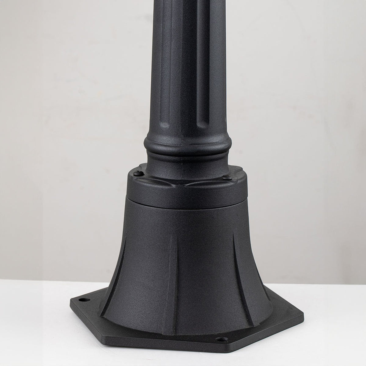 Lampada da base Bayview 1 luce IP44 Nero 104cm (4)