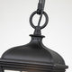 Außen-Pendelleuchte Bayview 1-flammig IP44 Schwarz Ø18cm (3)