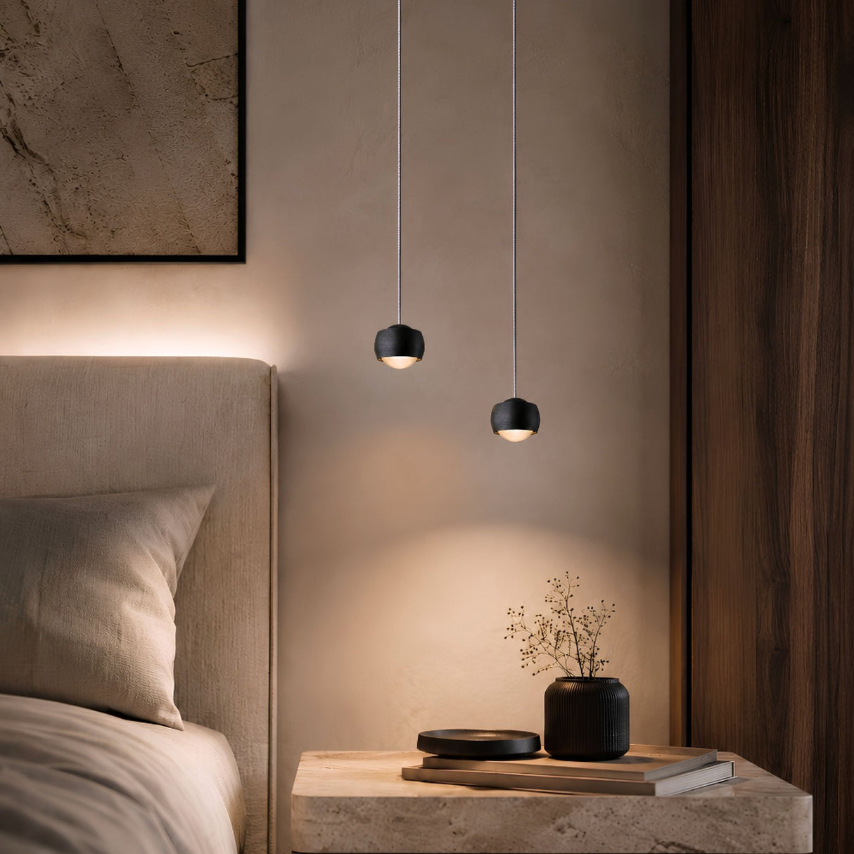 s.luce Beam LED-pendel Ø 8 cm