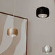 s.luce Beam LED Galerieleuchte Ø 8cm 500cm in Schwarz, Gold und Silber als elegante Pendelleuchte für Galerie und Treppenhaus