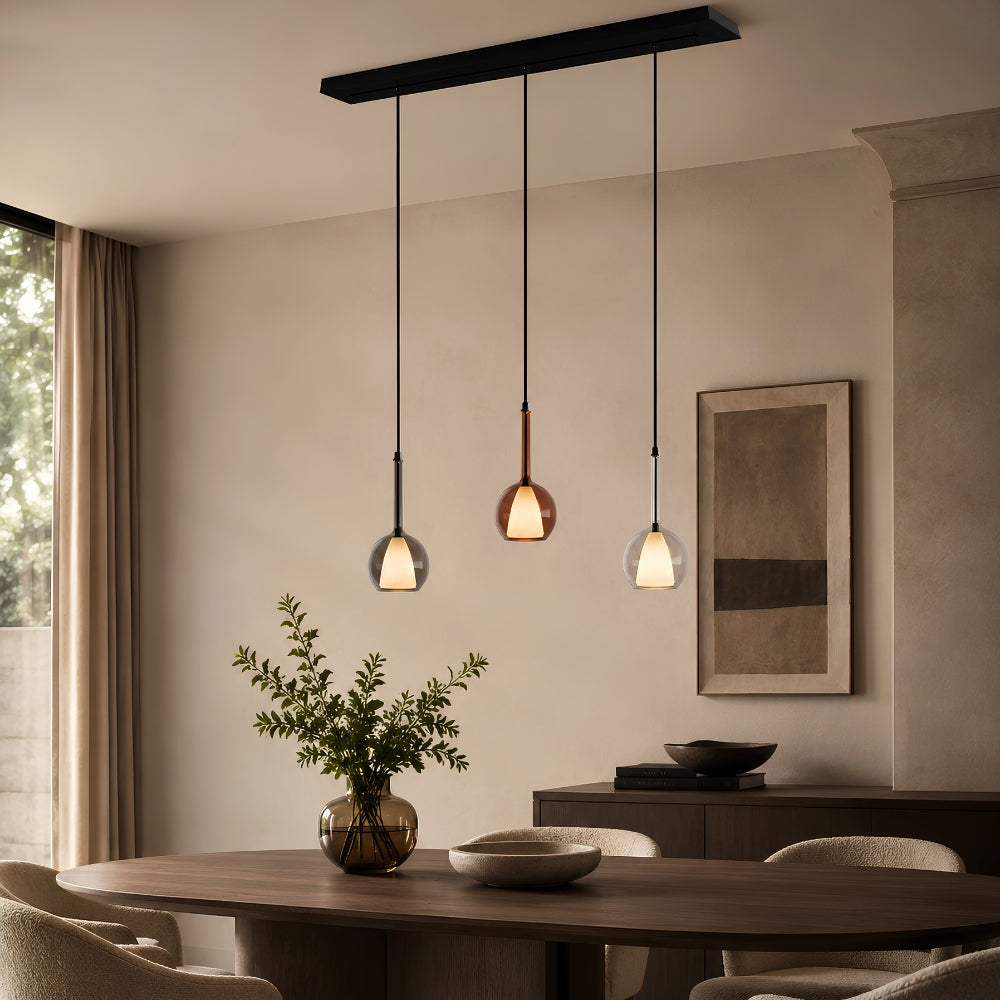 s.luce Belluna eettafel hanglamp 3-lichts 120cm