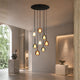 s.luce Belluna Galerieleuchte 8-flammig Ø 80cm Baldachin