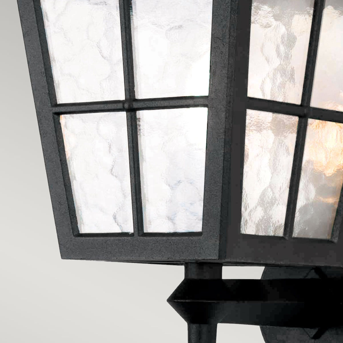 Outdoor wall lantern Canterbury 1-light Black 44cm (3)