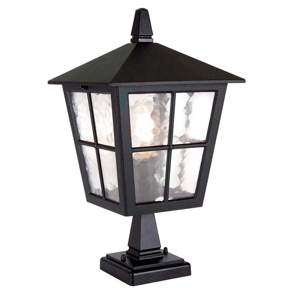Lampada da esterno su base Canterbury nero (1)