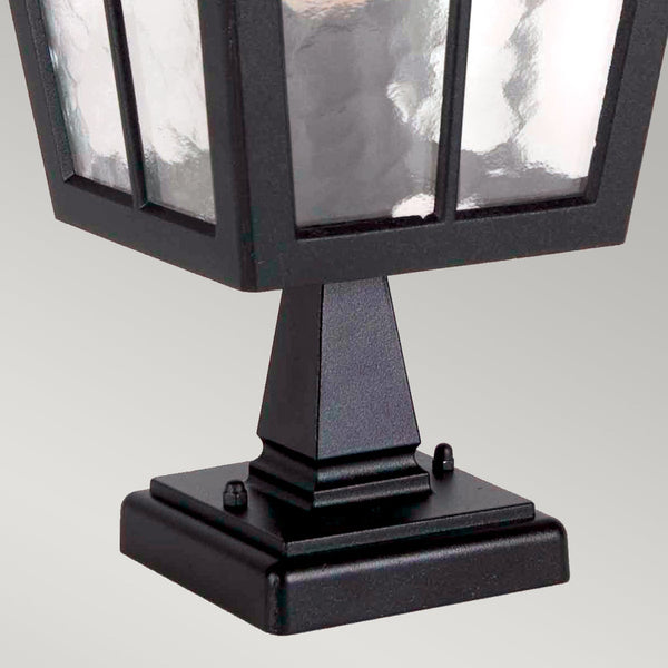 Lampada da esterno su base Canterbury nero (3)