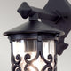 Outdoor wall lantern Hereford 1-light Black 15x31cm (4)