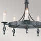 Kronleuchter Belfry 5-flammig Schwarz Ø 60cm (3)