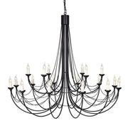 Carisbrooke chandelier, 18-light, Ø 143cm (1)