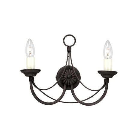 Wandleuchte Carisbrooke 2-flammig 34x14cm (1)