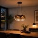 s.luce Orb Cluster Glas-Pendelleuchte 3-flammig 3x30cm