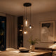 s.luce Cruet multiple glass pendant light with 3 or 5 lights