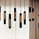 s.luce Crutch-pendellampe 1-faset skinne 200 cm endeføder