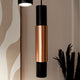 s.luce Crutch hengelampe til 1-faseskinne 200 cm endeinnmater 